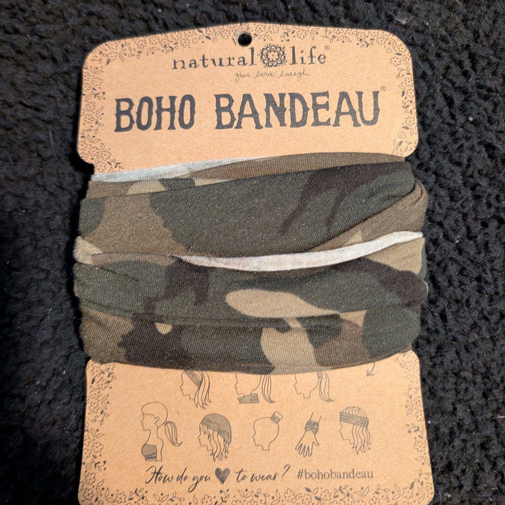 Natural Life Camouflage Boho Bandeau
